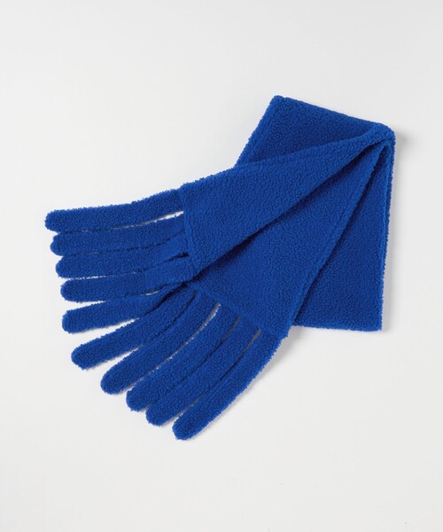 CITEN（シテン）の「＜CITEN＞ボアイカマフラー（マフラー・レディース・オフホワイト/クリーム/ロイヤルブルー・FREE）」の11枚目の写真