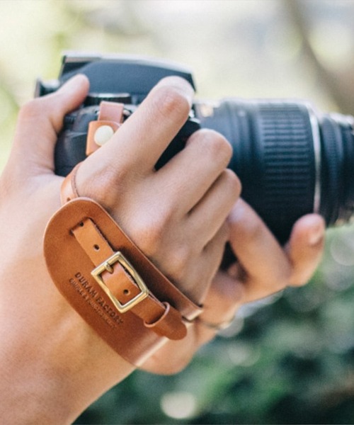 DURAM ドゥラム カメラハンドストラップ 本革 レザー 一眼レフ 17005