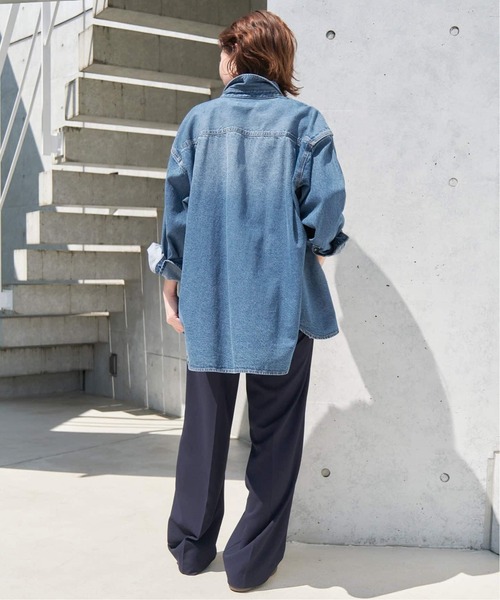 【よっしー様ご購入されます】スローブイエナLE DENIM BDUデニムシャツ 追加2》LE DENIM BDUデニムシャツ（シャツ/ブラウス）｜SLOBE IENA