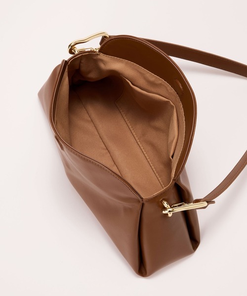 ブラウン フェルト ショルダーバッグ 即納品]グレーザ フェルト＜ピンク/グリーンフォッグ＞｜菱屋カレン