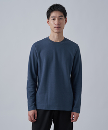 ハニカムジャージ クルーネック ロングスリーブTシャツ