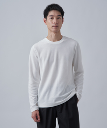 ハニカムジャージ クルーネック ロングスリーブTシャツ