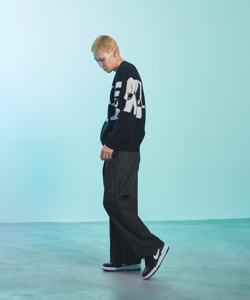 NIKE（ナイキ）の「ナイキ スポーツウェア メンズ ニット クルーネック セーター / Nike Sportswear Men's Knit Crew-Neck Sweater IM7566-010 Black（ニット/セーター・メンズ・ブラック・M/L/XL/S/2XL）」の9枚目の写真