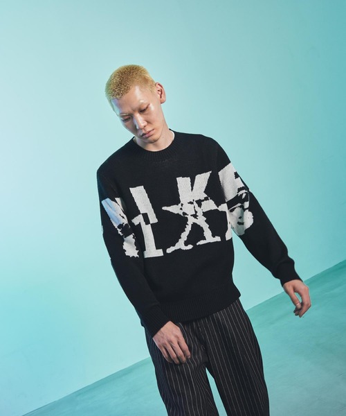 セール】ナイキ スポーツウェア メンズ ニット クルーネック セーター