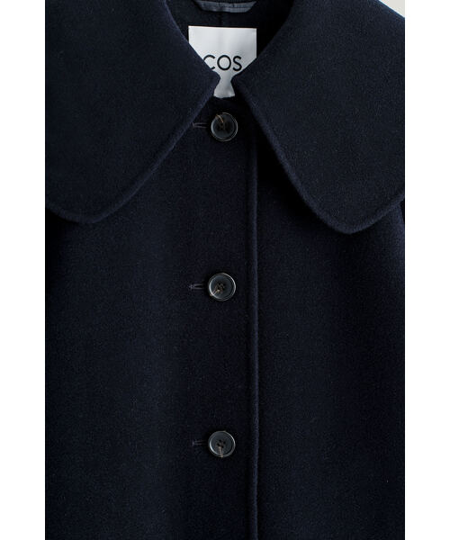 襟付きダブルフェイスウールジャケット（その他アウター）｜COS（コス