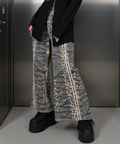 Komugi♪ リンドバーグ 新品 パンツ A'GEM/9 × .kom 『.KOM/ドットケーオーエム』 Zebra & Leopard Mix