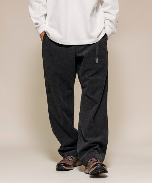 FREAK'S STORE（フリークスストア）の「コーデュロイ SOLOTEX ウェービングベルトパンツ / CORD ソロテックス WEBBING BELT PANTS（その他パンツ・メンズ・チャコールグレー/ブラック/ブラウン/ベージュ・SMALL/MEDIUM/LARGE）」の22枚目の写真