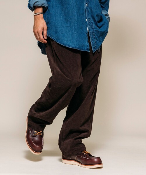 セール】コーデュロイ SOLOTEX ウェービングベルトパンツ / CORD ソロ