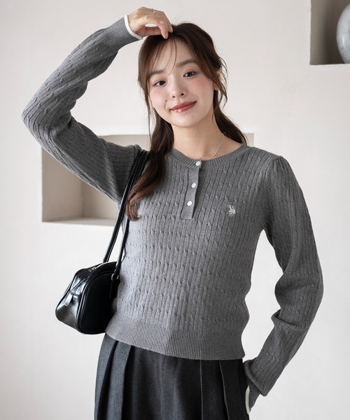 セール】∴WEGO/【26年春 待望の再入荷！】USPOLO別注ヘンリーネック