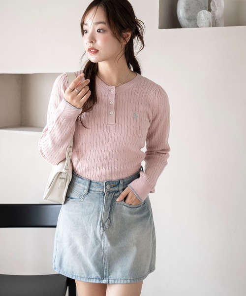 セール】∴WEGO/【26年春 待望の再入荷！】USPOLO別注ヘンリーネック