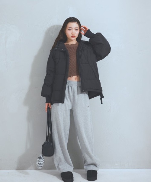 repipi armario（レピピ アルマリオ）の「ルーズキモウスウェットパンツ（スウェットパンツ・キッズ・アイボリー/グレー/ブラック・SMALL/LARGE/MEDIUM）」の20枚目の写真