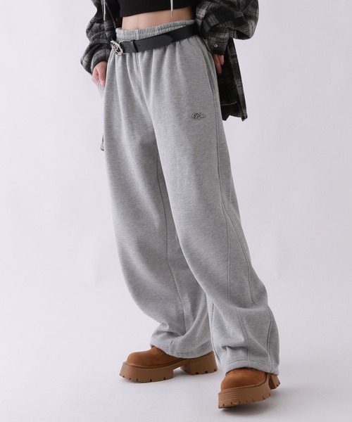 セール】ルーズキモウスウェットパンツ（スウェットパンツ）｜repipi
