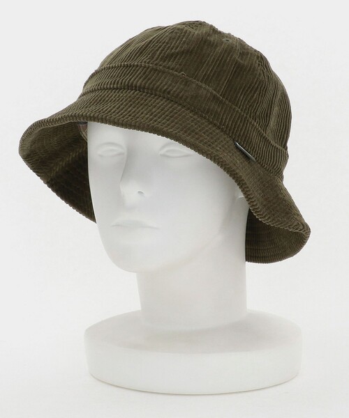 Barbour（バブアー）の「＜Barbour＞Westdale Cord Bucket Hat/コーデュロイ バケットハット（ハット・メンズ・オリーブ・L）」の8枚目の写真