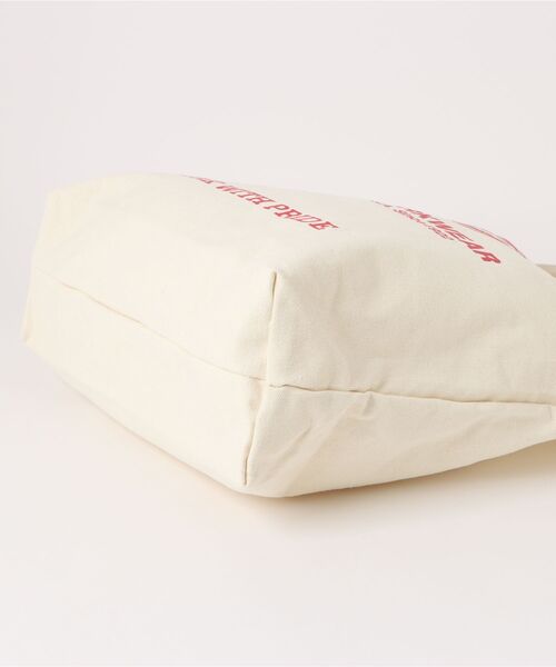 Dickies(ディッキーズ)の「【Dickies(ディッキーズ)】CANVAS TOTE BAG(ショルダーバッグ・レディース・レッド/オフホワイト・FREE)」の9枚目の写真