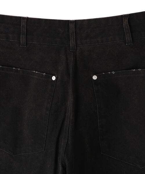 WHITELAND(ホワイトランド)の「WHITELAND/ホワイトランド/DUCK FLARE PANTS(その他パンツ・メンズ・ブラック/ブラウン・F)」の10枚目の写真