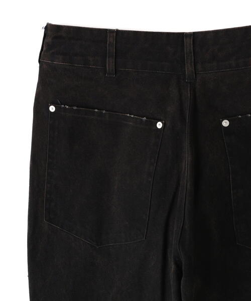 WHITELAND(ホワイトランド)の「WHITELAND/ホワイトランド/DUCK FLARE PANTS(その他パンツ・メンズ・ブラック/ブラウン・F)」の11枚目の写真
