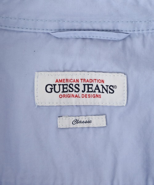 GUESS JEANS（ゲスジーンズ）の「GUESS JEANS GJ SS REG POCKET SHIRT ゲス ダブル胸ポケット（シャツ/ブラウス・メンズ・スカイブルー/ホワイト・XL/M/L）」の14枚目の写真