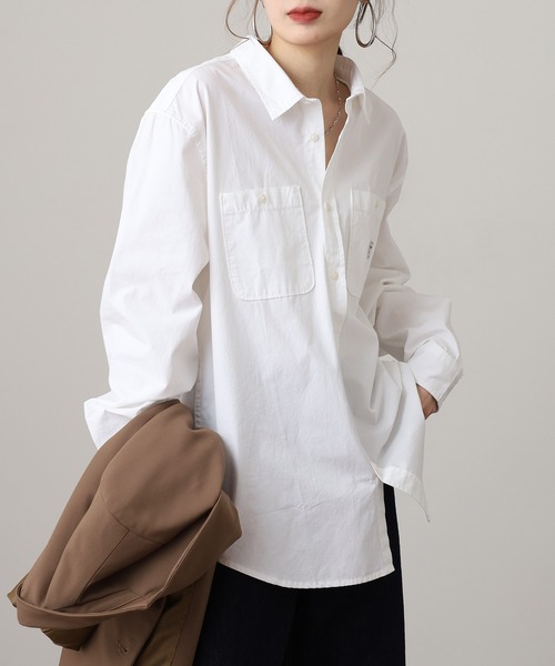GUESS JEANS（ゲスジーンズ）の「GUESS JEANS GJ SS REG POCKET SHIRT ゲス ダブル胸ポケット（シャツ/ブラウス・メンズ・スカイブルー/ホワイト・XL/M/L）」の21枚目の写真