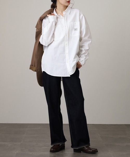 GUESS JEANS（ゲスジーンズ）の「GUESS JEANS GJ SS REG POCKET SHIRT ゲス ダブル胸ポケット（シャツ/ブラウス・メンズ・スカイブルー/ホワイト・XL/M/L）」の22枚目の写真
