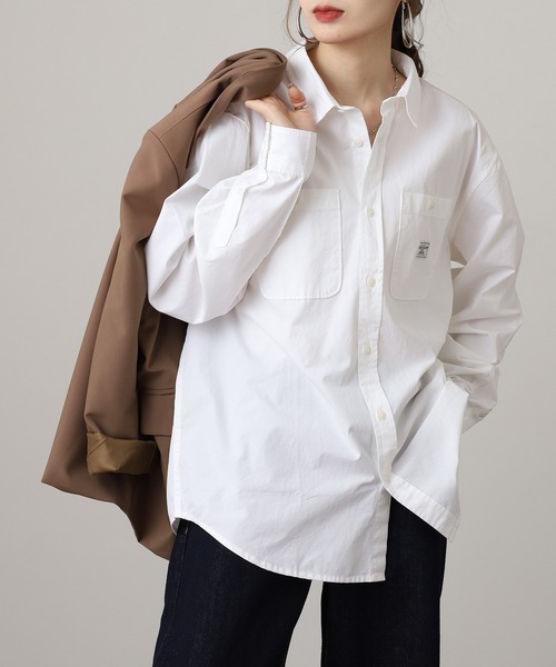 GUESS JEANS（ゲスジーンズ）の「GUESS JEANS GJ SS REG POCKET SHIRT ゲス ダブル胸ポケット（シャツ/ブラウス・メンズ・スカイブルー/ホワイト・XL/M/L）」の20枚目の写真