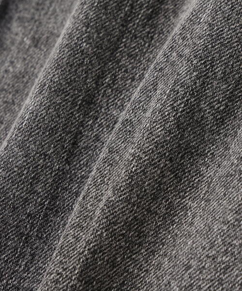 beautiful people（ビューティフルピープル）の「beautiful people/ビューティフルピープル/double-end selvedge denim blouson blk bleach（デニムジャケット・レディース・ブラック・38/42）」の19枚目の写真