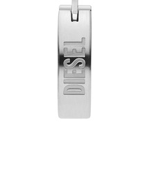 DIESEL シルバー ピアス(片耳用) DX16390000 DIESEL（ディーゼル） 片耳用ピアス ブランド シルバー クロス 十字架