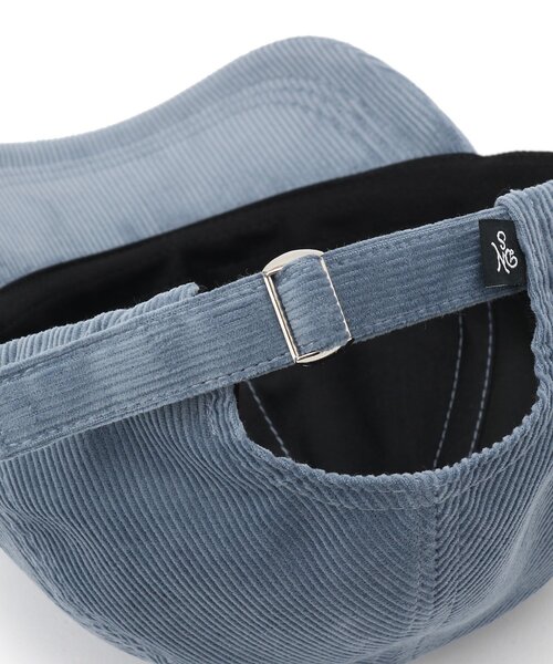 Dessin（デッサン）の「コーデュロイロゴCAP（キャップ・レディース・ライトベージュ/ライトブルー/ダークグレー・00）」の8枚目の写真