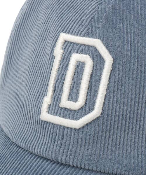 Dessin（デッサン）の「コーデュロイロゴCAP（キャップ・レディース・ライトベージュ/ライトブルー/ダークグレー・00）」の9枚目の写真