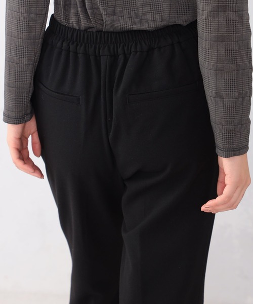 GALLORIA(ギャローリア)の「【キレメクパンツ】2WAYストレッチ起毛ゆるテーパードパンツ(その他パンツ・レディース・ブラック/オフホワイト/グレー/チャコールグレー・S/M/L/LL)」の11枚目の写真