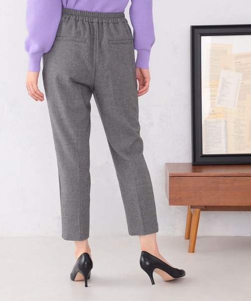 GALLORIA(ギャローリア)の「【キレメクパンツ】2WAYストレッチ起毛ゆるテーパードパンツ(その他パンツ・レディース・ブラック/オフホワイト/グレー/チャコールグレー・S/M/L/LL)」の17枚目の写真