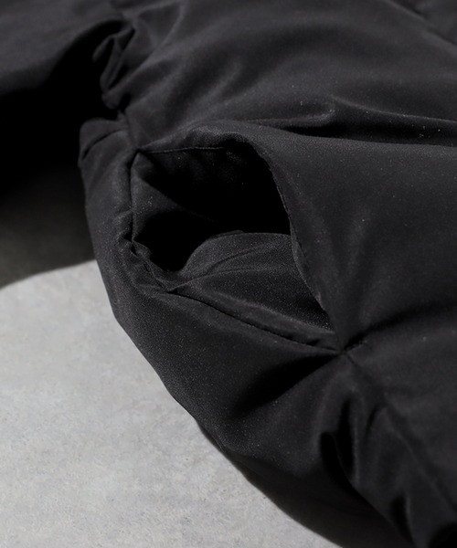 antiqua(アンティカ)の「異素材リブ切替中綿ジャケット(その他アウター・レディース・ブラック・ONESIZE)」の21枚目の写真