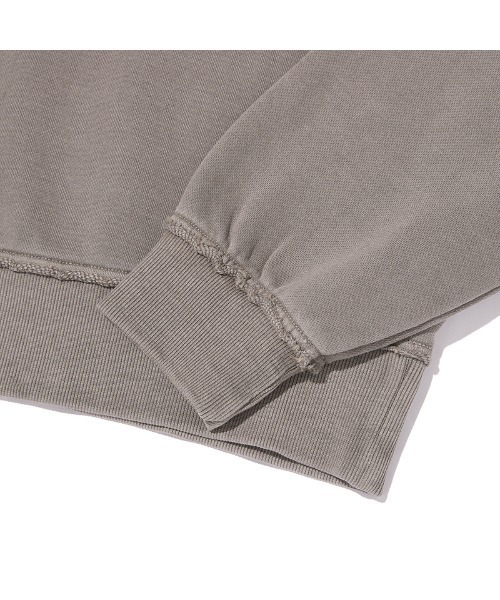 KIRSH（キルシー）の「KIRSH Pigment-Dyed Cropped Sweatshirt　ピグメント ダイアーチ チェリー クロップ スウェット（スウェット・レディース・ブラウン/グレー/ピンク・1）」の8枚目の写真