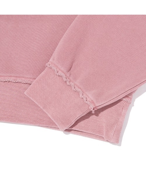 KIRSH（キルシー）の「KIRSH Pigment-Dyed Cropped Sweatshirt　ピグメント ダイアーチ チェリー クロップ スウェット（スウェット・レディース・ブラウン/グレー/ピンク・1）」の18枚目の写真