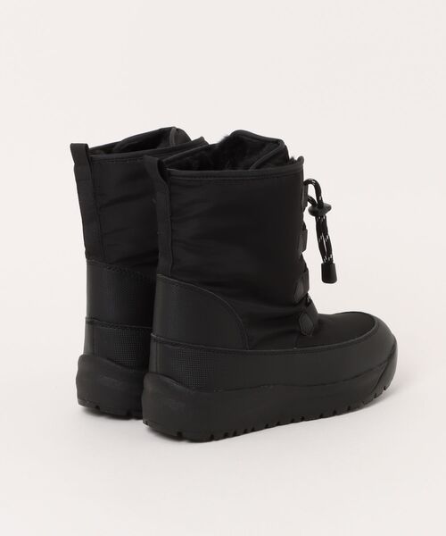 ASBee（アスビー）の「sesenta セセンタ レディース ボア付きキルティングウィンターブーツ【防水/ガラス繊維配合ソール/幅広/防寒/あったかボアライナー】 250516（ブーツ・レディース・ブラック/アイボリー・23.0cm/23.5cm/24.0cm/24.5cm/25.0cm）」の3枚目の写真