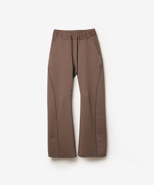 ATTACHMENT(アタッチメント)の「PE ストレッチ ダブルニット 3Dトラックワイドトラウザーズ / PE STRETCH DOUBLE KNIT 3D TRACK WIDE TROUSERS(スウェットパンツ・メンズ・ブラック/ライトグレー/ダークカーキ・1/2/3)」の3枚目の写真