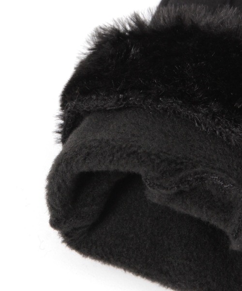 GLOBAL WORK(グローバルワーク)の「ジャージスマホグローブ/600216(手袋・レディース・ライトグレー/ブラック・LARGE/MEDIUM)」の7枚目の写真