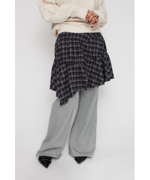 LAGUA GEM(ラグアジェム)の「FRILL CHECK スカート(スカート・レディース・レッド/ブラック・X-SMALL/SMALL/MEDIUM)」の6枚目の写真