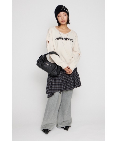 LAGUA GEM(ラグアジェム)の「FRILL CHECK スカート(スカート・レディース・レッド/ブラック・X-SMALL/SMALL/MEDIUM)」の7枚目の写真