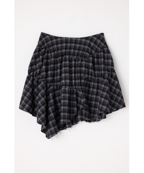 LAGUA GEM(ラグアジェム)の「FRILL CHECK スカート(スカート・レディース・レッド/ブラック・X-SMALL/SMALL/MEDIUM)」の9枚目の写真