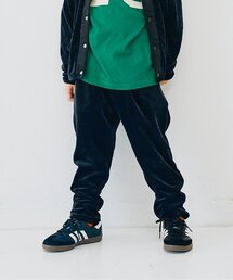 p.premier | 【ジュニア対応】ベロアタッチのメルティ起毛フリースぬくぬくタックパンツ(その他パンツ)