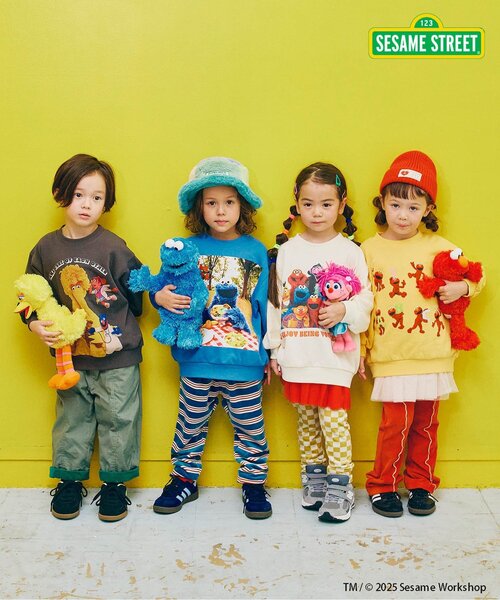 p.premier（ピードットプルミエ）の「【ジュニア対応】ベロアタッチのメルティ起毛フリースぬくぬくタックパンツ（その他パンツ・キッズ・ブルー/その他2/ブラック/ブラウン・80/90/100/110/120/130/140）」の15枚目の写真