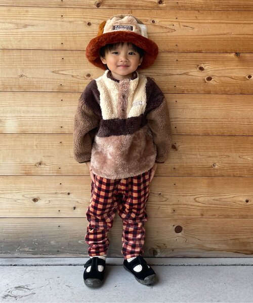 セール】【ジュニア対応】ベロアタッチのメルティ起毛フリースぬくぬく