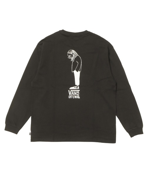 VANS(バンズ)の「HANAI LS TEE VN000SPSBLK(Tシャツ/カットソー・メンズ・ブラック・LARGE/MEDIUM/X-LARGE/SMALL)」の1枚目の写真