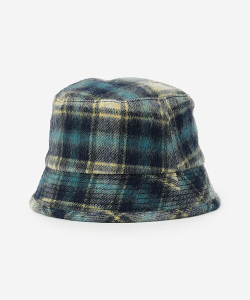 Bshop（ビショップ）の「cableami | ウールシャギー バケットハット（ハット・レディース・ターコイズブルー/ネイビー・M）」の2枚目の写真