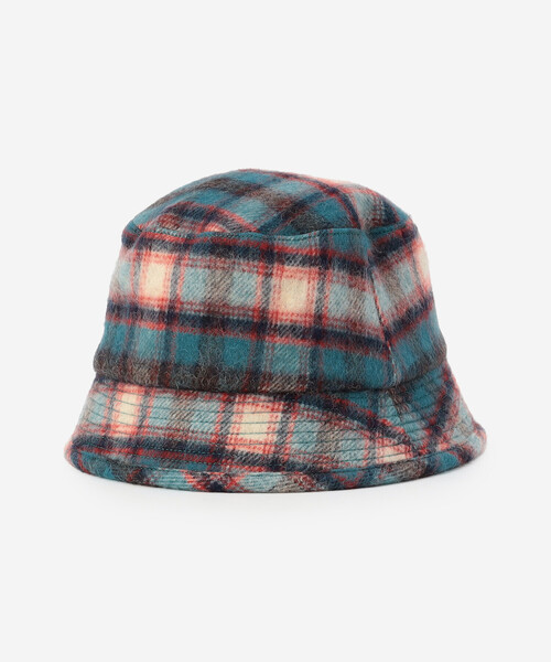 Bshop（ビショップ）の「cableami | ウールシャギー バケットハット（ハット・レディース・ターコイズブルー/ネイビー・M）」の3枚目の写真