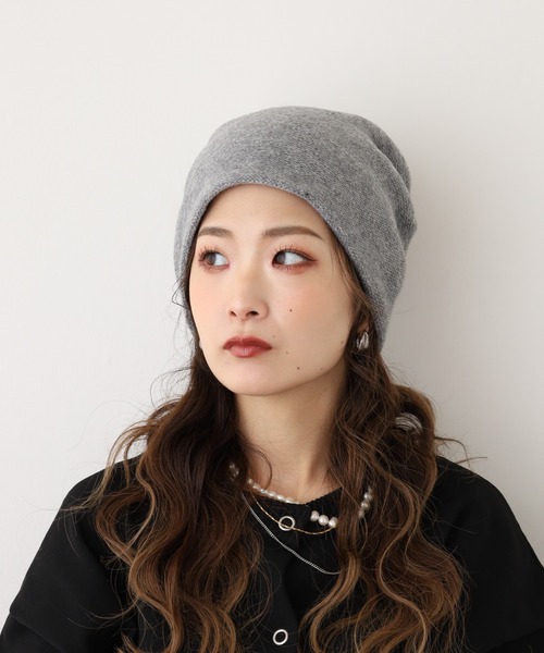 FUNALIVE（ファンアライブ）の「ボリュームワッチ（ニットキャップ/ビーニー・レディース・ブラック/グレー/チャコールグレー・FREE）」の13枚目の写真