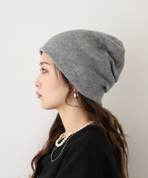 FUNALIVE（ファンアライブ）の「ボリュームワッチ（ニットキャップ/ビーニー・レディース・ブラック/グレー/チャコールグレー・FREE）」の14枚目の写真