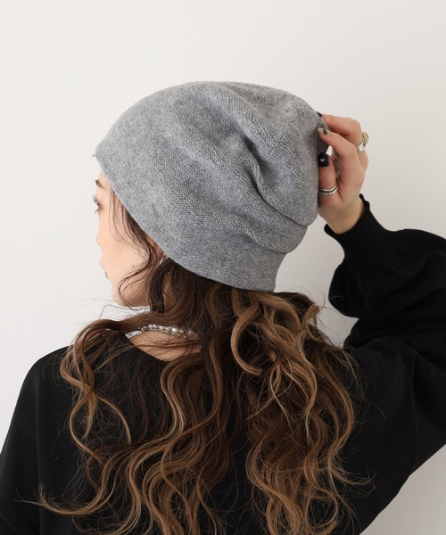 FUNALIVE（ファンアライブ）の「ボリュームワッチ（ニットキャップ/ビーニー・レディース・ブラック/グレー/チャコールグレー・FREE）」の11枚目の写真