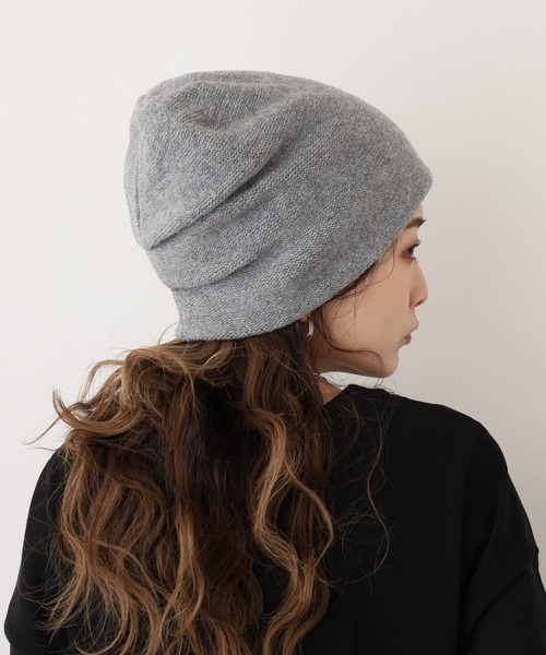 FUNALIVE（ファンアライブ）の「ボリュームワッチ（ニットキャップ/ビーニー・レディース・ブラック/グレー/チャコールグレー・FREE）」の12枚目の写真