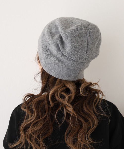 FUNALIVE（ファンアライブ）の「ボリュームワッチ（ニットキャップ/ビーニー・レディース・ブラック/グレー/チャコールグレー・FREE）」の10枚目の写真